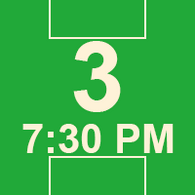 09/02/2025 7:30 PM - HUNTERSVILLE - Field 3