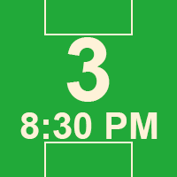 09/01/2026 8:30 PM - HUNTERSVILLE - Field 3