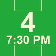 09/02/2025 7:30 PM - HUNTERSVILLE - Field 4