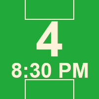 09/03/2026 8:30 PM - HUNTERSVILLE - Field 4