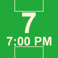 12/29/2024 7:00 PM - HUNTERSVILLE - Field 7